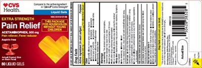 CVS APAP 500 mg 80ct front